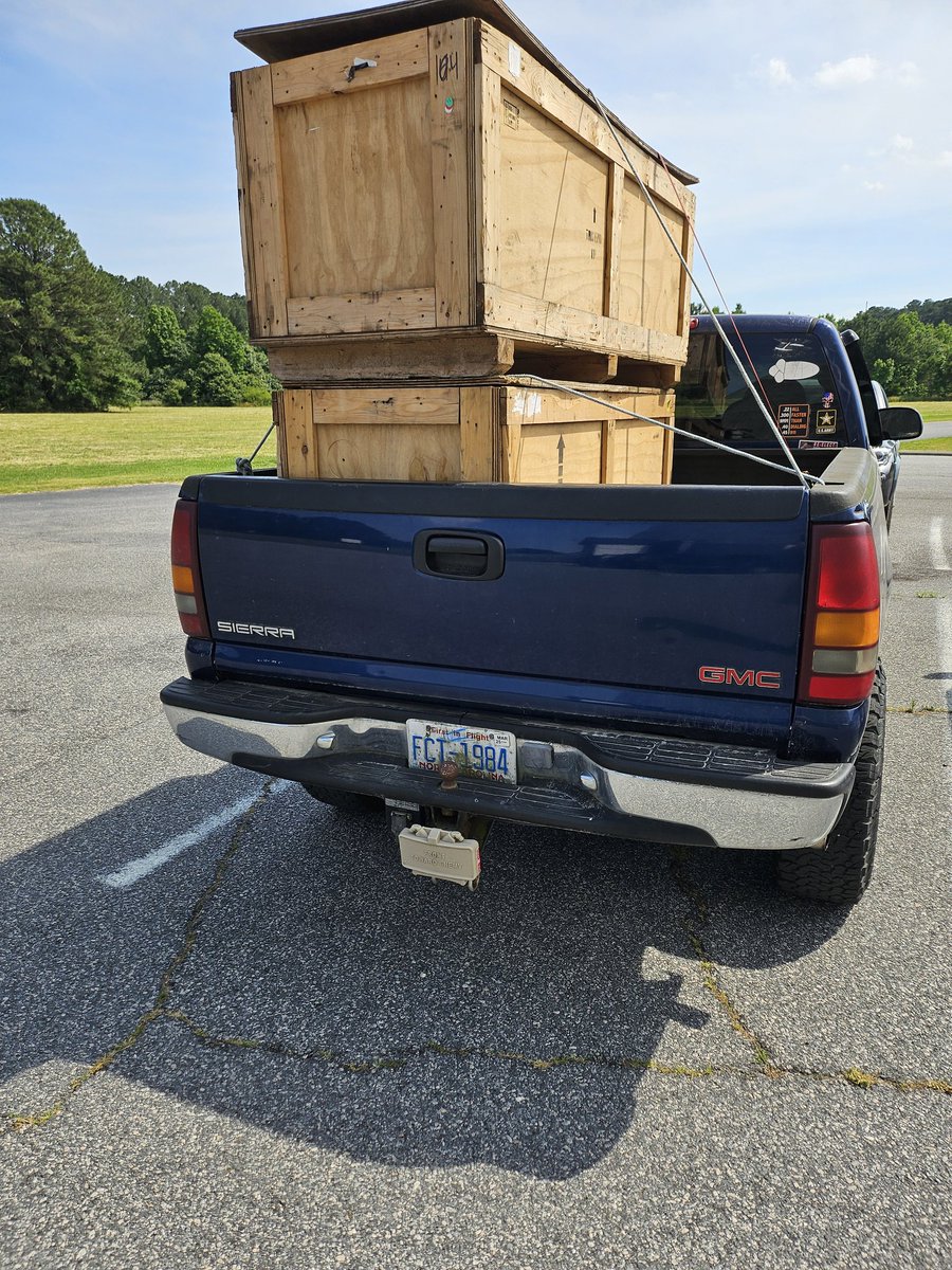tarheel1719's tweet image. Two more crates about to become chicken coops. #ChickenMath