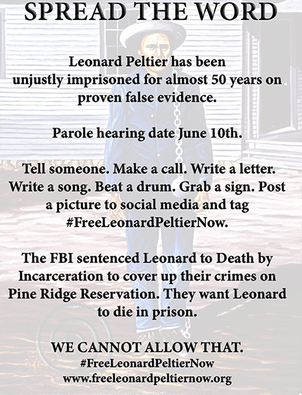 #FreeLeonardPeltier