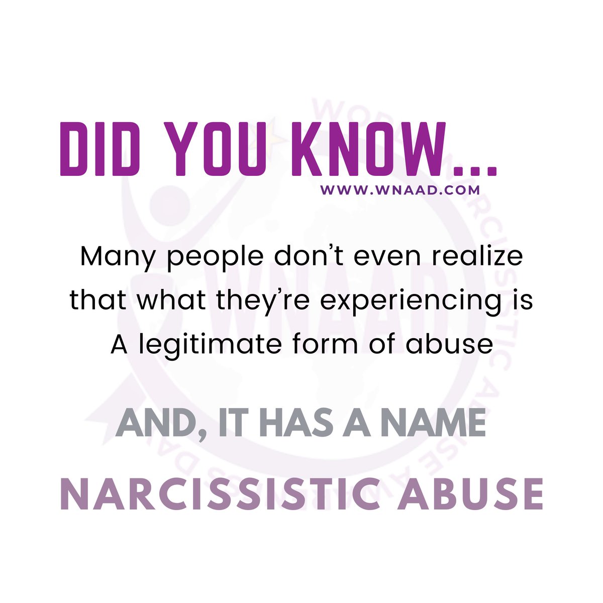 joinWNAAD's tweet photo. 💔 The Silent Epidemic of Narcissistic Abuse 💔
Did you know that narcissistic abuse is a silent yet devastating epidemic affects millions worldwide? 

Sign up for our Free Healing Invisible Wounds Summit at https://t.co/XWVnUxO4lO

#NarcissisticAbuse  #ifmywoundswerevisible https://t.co/OkOpJdkzsO
