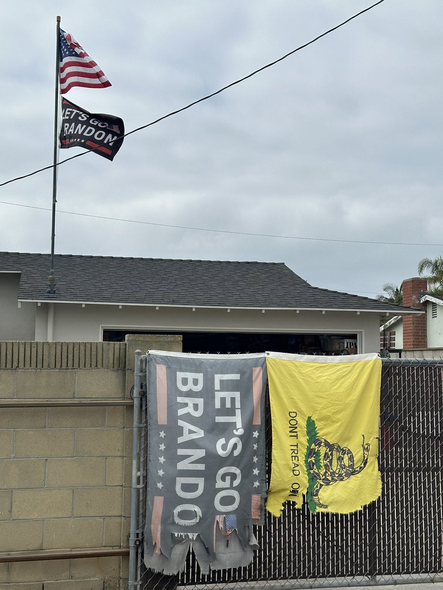 The retired battle flags of #HuntingtonBeach