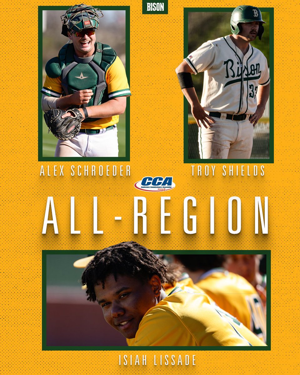 OBU_Baseball's tweet photo. 𝙈𝙤𝙧𝙚 𝙝𝙤𝙣𝙤𝙧𝙨

@alex_schro | @troyshields33 | @isiahlissade are
D2CCA All-Central Region First Team! #OnToVictory

STORY: https://t.co/zy4SvV1s22 https://t.co/4HsHWufvJC