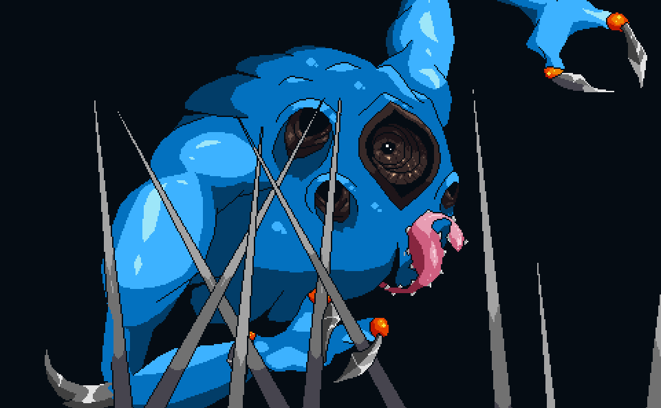 Is this a new boss 😥?
🍃📷Free Demo: tinyurl.com/rainabyss #GameDev #IndieGames #SoloDev #ドット絵 #pixelartwork #share #indiedev #steam #itchio #pc #game