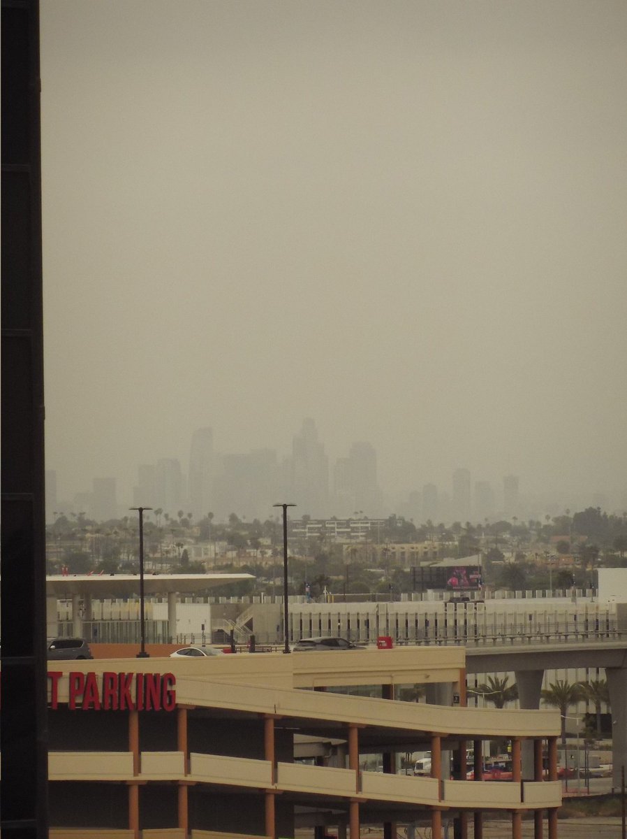 I can see what I assume is Los Angeles the city itself from my hotel. Unless this is some other nearby city in the vast hazy distance