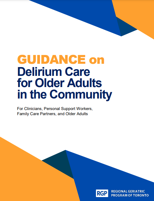 10-22% of people 85+ will experience delirium while living in the community. How can we best care for our community-dwelling older adults with #delirium? Please see document @RGPToronto - written for Clinicians, PSWs, Family, Older Adults - for guidance: rgptoronto.ca/wp-content/upl…