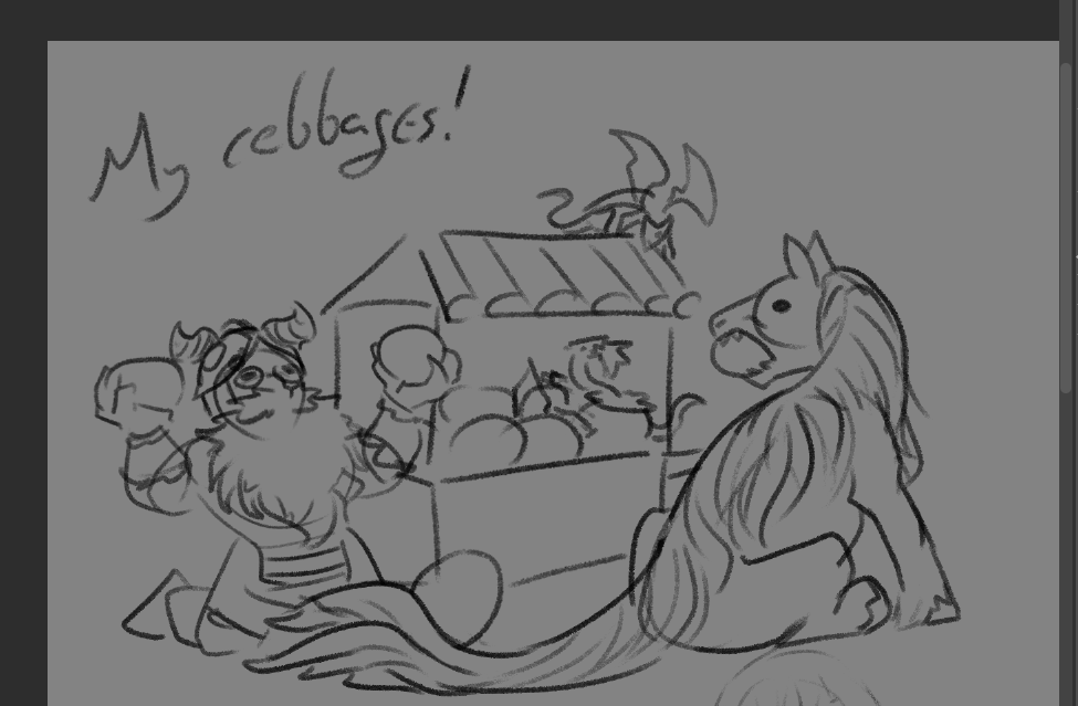 EvernightArcana's tweet photo. Another cabbage inspired Senshi ft. menaced cabbages
#dungeonmeshi #senshi #fanart #wip #deliciousindungeon #ใใณใธใงใณ้ฃฏ #cabbageman #avatar #cabbageseller https://t.co/m2J3EMAbaw