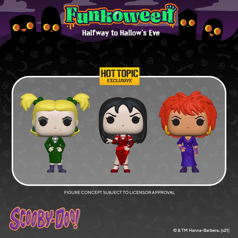 ON THIS DAY... May 24, 2021 - Spooky Space Kook (mistakenly named Space Ghost) Funko Soda and Hex Girls Pop Figures Announced during the Funkoween event by Funko and were available for pre-order as a Hot Topic exclusive. #scoobydoohistory #ScoobyDoo