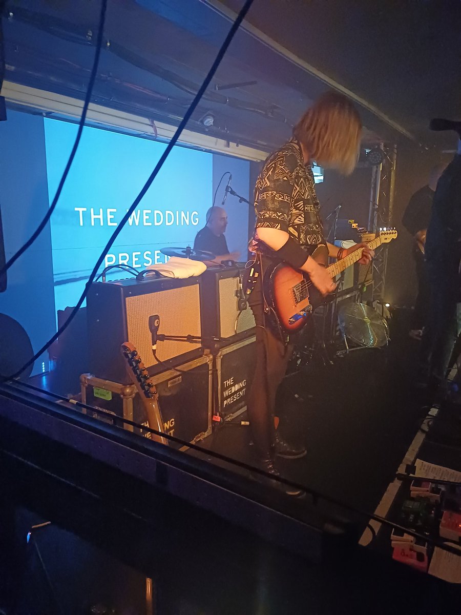 defgaze125's tweet photo. The semi-legendary #WeddingPresent return to a rainy Glasgow. Awesome show at #Room2 ably supported by #Melys. https://t.co/ucWlPnLeqb