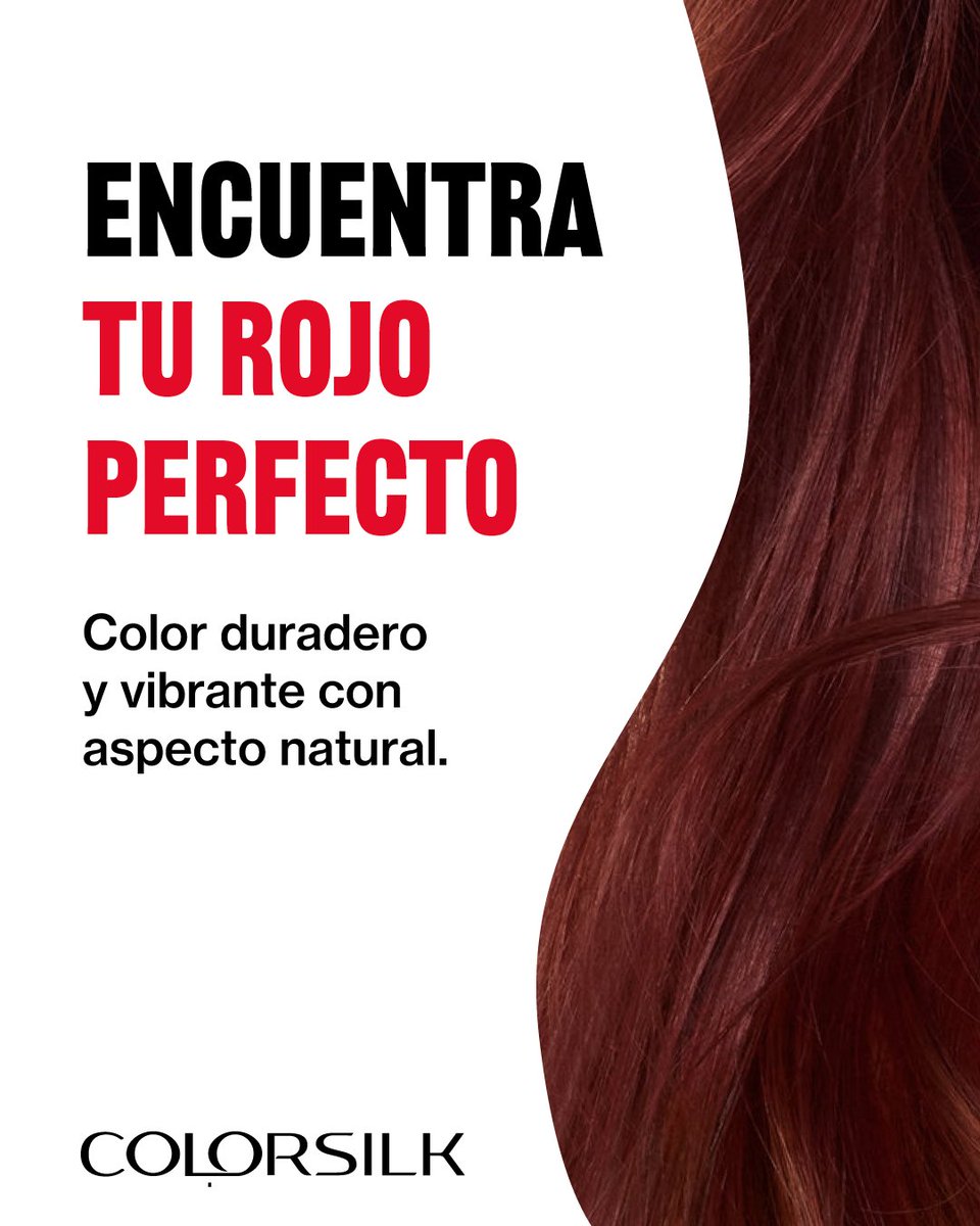 REVLONMexico's tweet photo. ¡Encuentra el rojo perfecto con ColorSilk! 👩🏻🦰 Con nuestra amplia gama de tonos, seguro encontrarás el color ideal que refleje tu estilo único y personalidad vibrante. ❤️
#RevlonMexico #Color #Red #Hair #Look #ColorSilk #Tinte https://t.co/RzMUF2eDjE