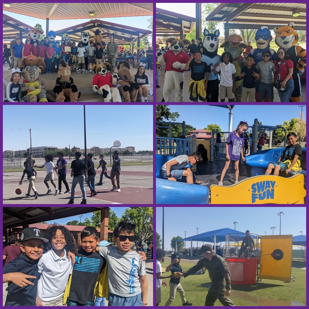 High Five at Ft. Bliss was a blast !! These kiddos had so much fun ! @MCooper_ES @CISElPaso #TeamSISD