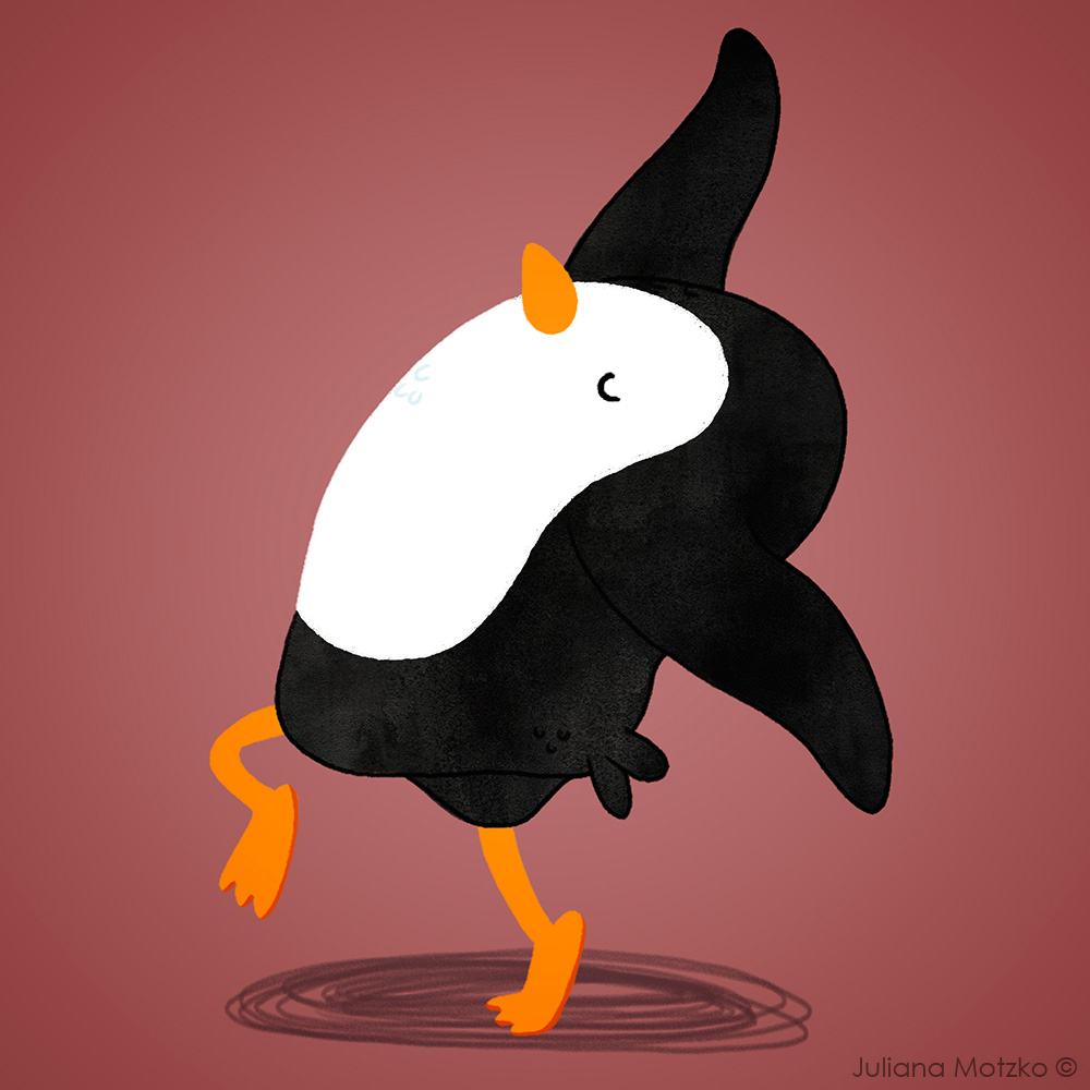 Free Style Dance
#ThePenguinsFamily #penguin #dance #cute #PenguinsLife #life #cartoon #dailylife #illustrator #ilustracao #kidlitart #kidlitartist #插图师 #企鹅 #插画 #JulianaMotzko