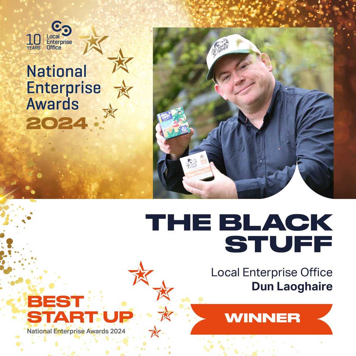 Loc_Enterprise's tweet photo. The winner of the Best Start-Up award is @blackstuffsoap supported by @leo_dlr #NEAwards #MakingItHappen https://t.co/EGygpiHVFz