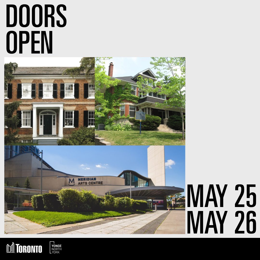 yongenorthyork's tweet photo. Exciting news! @Doors_OpenTO launches this weekend! Explore Toronto’s architectural, historical, cultural and socially significant buildings for free during the Doors Open weekend.
Share your Doors Open experience using #DOT24.
#YongeNorthYorkBIA #DoorsOpenTO #Events https://t.co/AO08PYJ6UV
