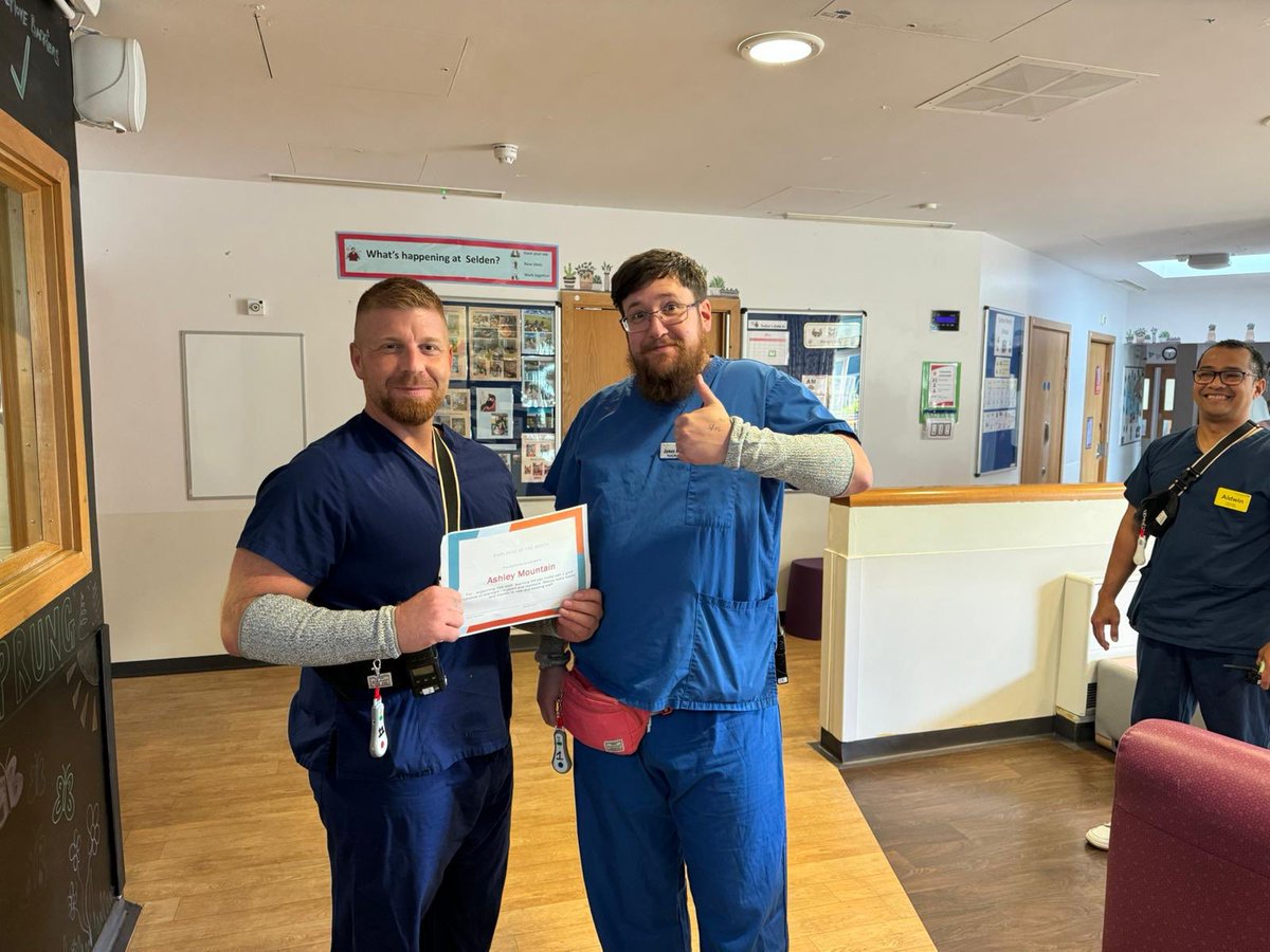 Selden centres employee of the month goes to Ashley , an amazing senior support worker . Ashley has been excellent at welcoming and supporting new staff into the selden , sharing all his knowledge and skills. Thx u Ashley for all your hard work <a href="/SeldenCentre/">Selden Centre</a> <a href="/SPFTNHS_careers/">Sussex Partnership NHS Trust Careers</a>