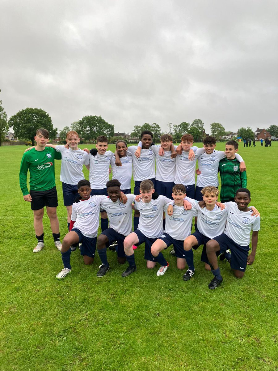 PrestonCityTeam's tweet photo. U13 make it through to the final after beating @ChorleyDistrict 4-1 

A superb display In Testing conditions. Thanks again to @cadley_fc for hosting us. 

Goals Payne, Imadiyi, Atherton-Childs and Steele

Final Vs Blackpool 4th June. https://t.co/lolIPpzmun
