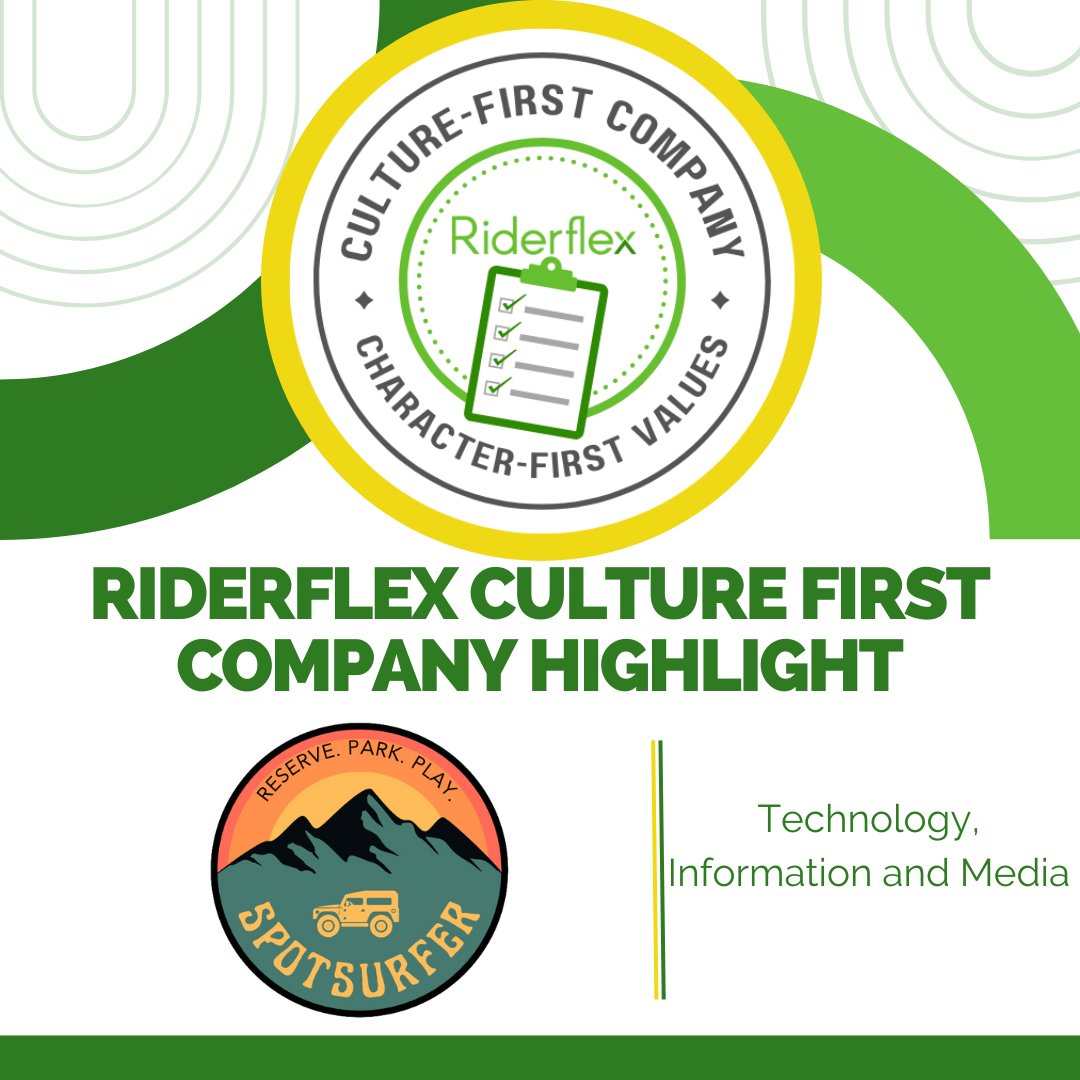Riderflex is pleased to add Spotsurfer to our culture-first company page!
Does your company have what it takes to be a culture-first company? 
riderflex.com
info@riderflex.com

#riderflex #recruiting #hiringsolutions #culturefirst #culturefirstcompany #newjobs #growth