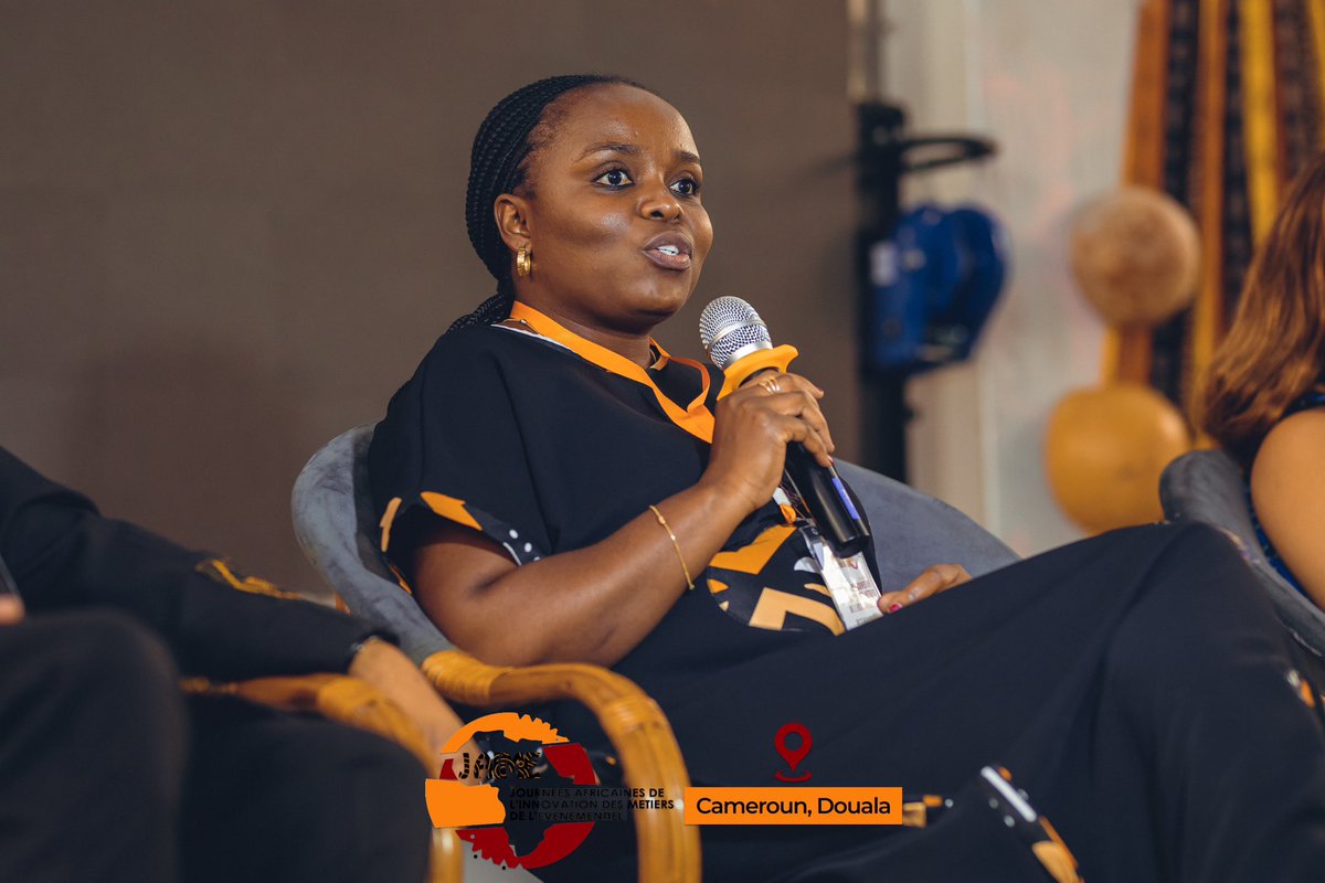 NathdecorEvents's tweet photo. #Cameroun: Pour la première journée des #jaimeCameroun2024, Mme Nathalie a parlé de la place de la tradition et de la culture dans l’organisation des événements en Afrique avec l’expérience de la #RDC principalement de la ville touristique de #Goma. https://t.co/V1caiVYknN
