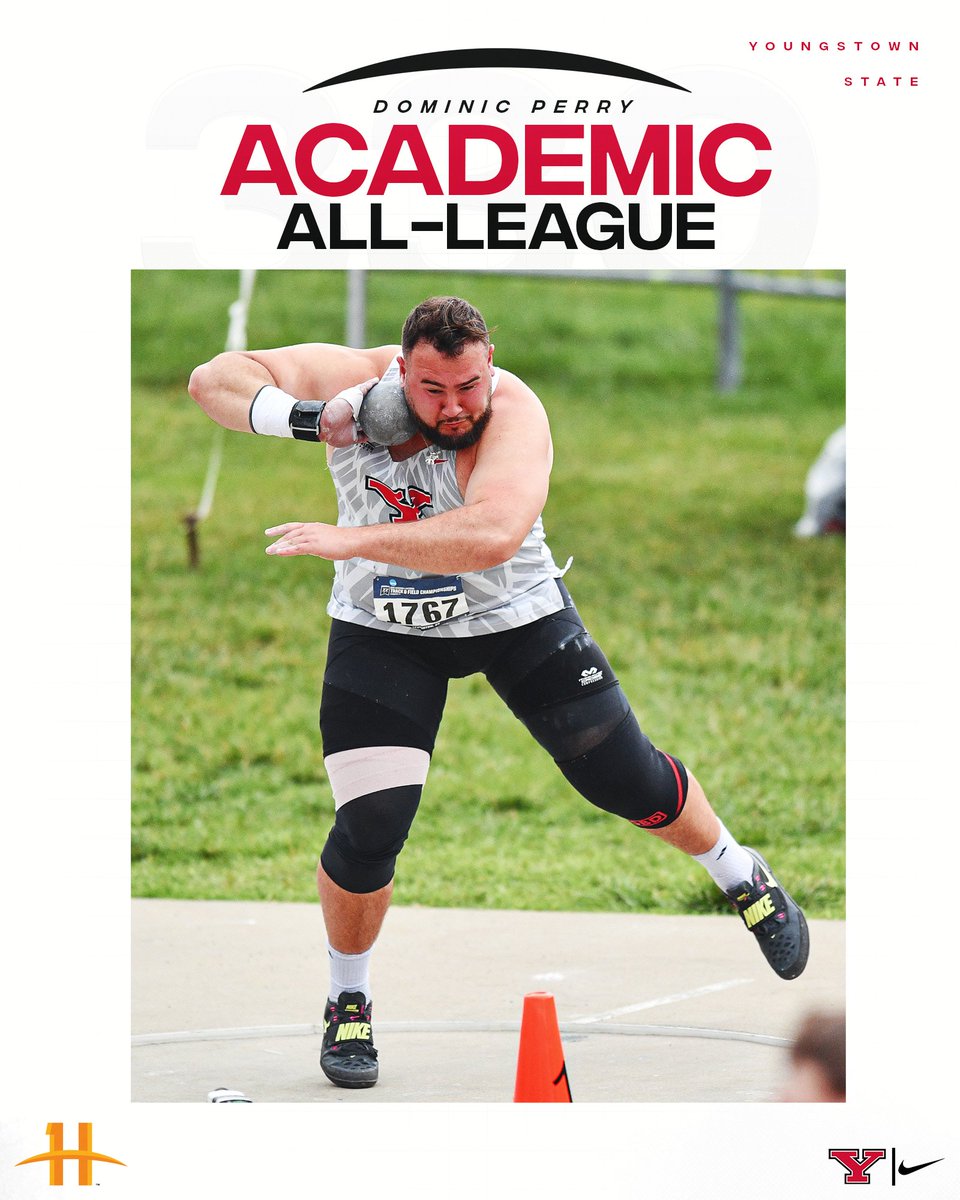 YSUTrackFieldXC's tweet photo. Congratulations to 4️⃣x #HLTF Outdoor All-Academic selections Morgan Cole and Dominic Perry!

Morgan is our second women's student-athlete to be honored four times.

Dominic is our third men's student-athlete to be recognized four times.

#GoGuins 🐧// #FlyWithTheY 🤘 https://t.co/ss2xmL0nk3