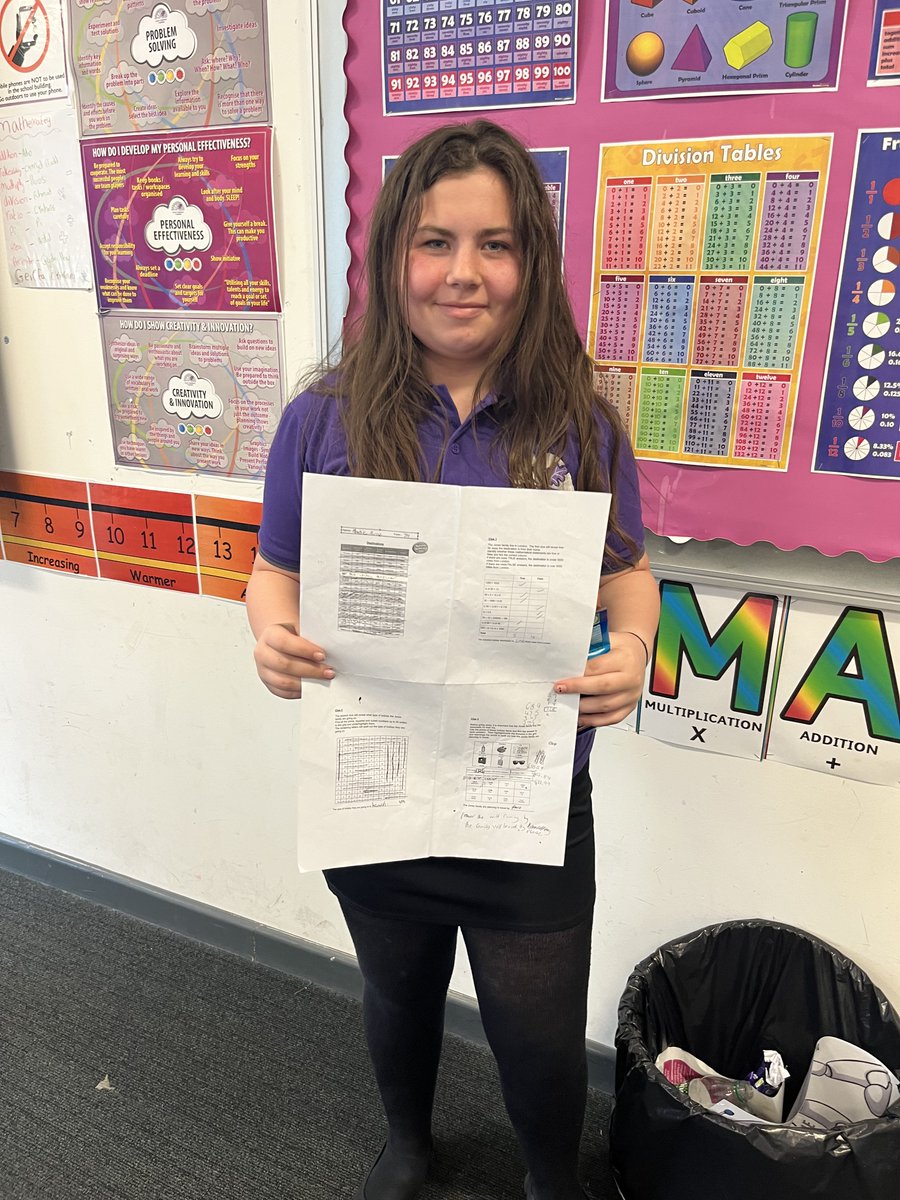 Nearly 200 Year 7 learners entered the National Numeracy Day Mystery competition. Congratulations to our winners who received their prizes today-Violet Phillips 7R,Jacob Gregson-Allcott 7M,Chloe Thomas 7O and Maisie Harris 7H. Huge smiles for sweets and chocolate! <a href="/CCYD_school/">CCYD</a>
