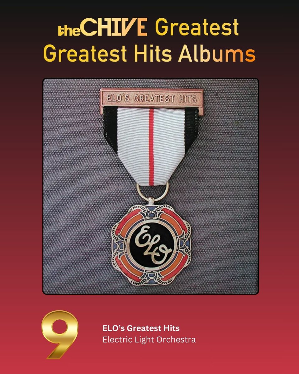 9. ELO’s Greatest Hits by Electric Light Orchestra #GreatestGreatestHits More info: thechive.com/entertainment/…