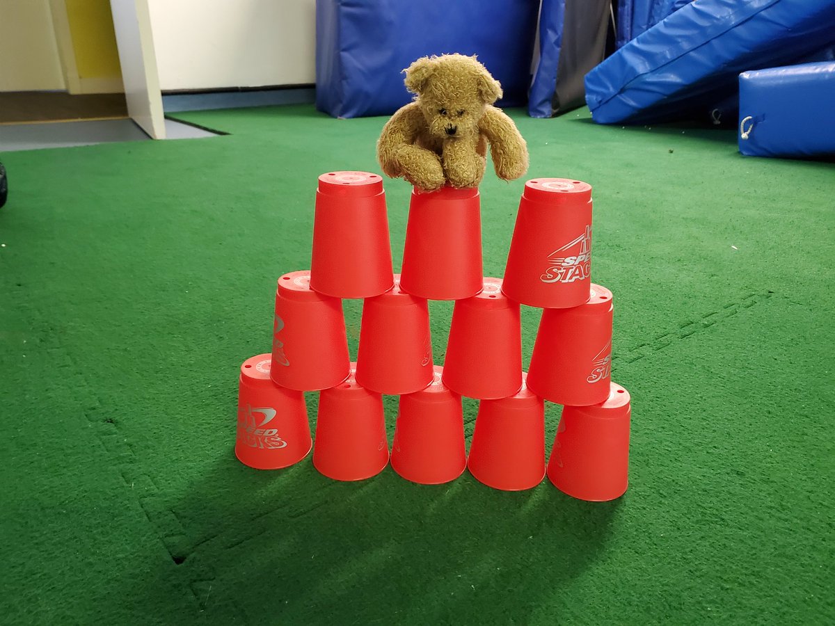 JLaTrobe100's tweet photo. Cup stacking at @SeamabScotland....were we not just having fun?
We were for sure, but this activity also allowed a YP to calm their nervous system. It was repetitive & rewarding. It was relational. It provided a focus ...and it was fun!
#RegulateRelateReason @LynburnNurture https://t.co/mjBrfAbj6K