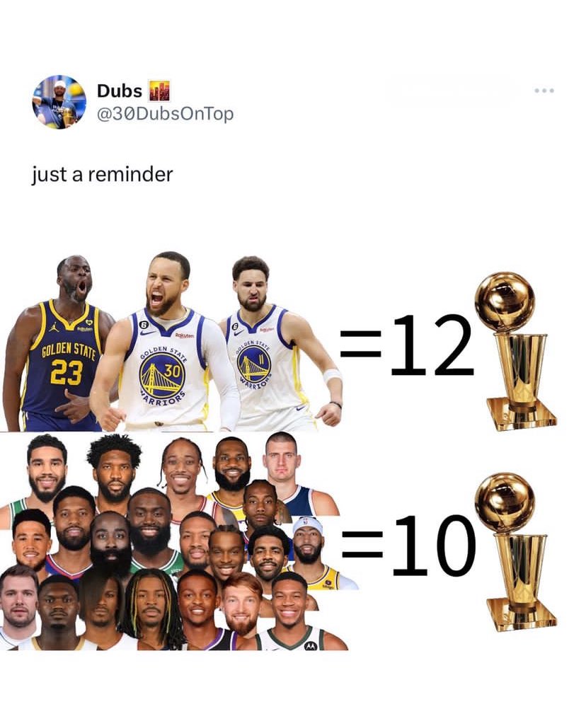 Onb just remember that anytime you say curry Klay dremond or the warriors ass💯💯💯💯💯‼️‼️‼️