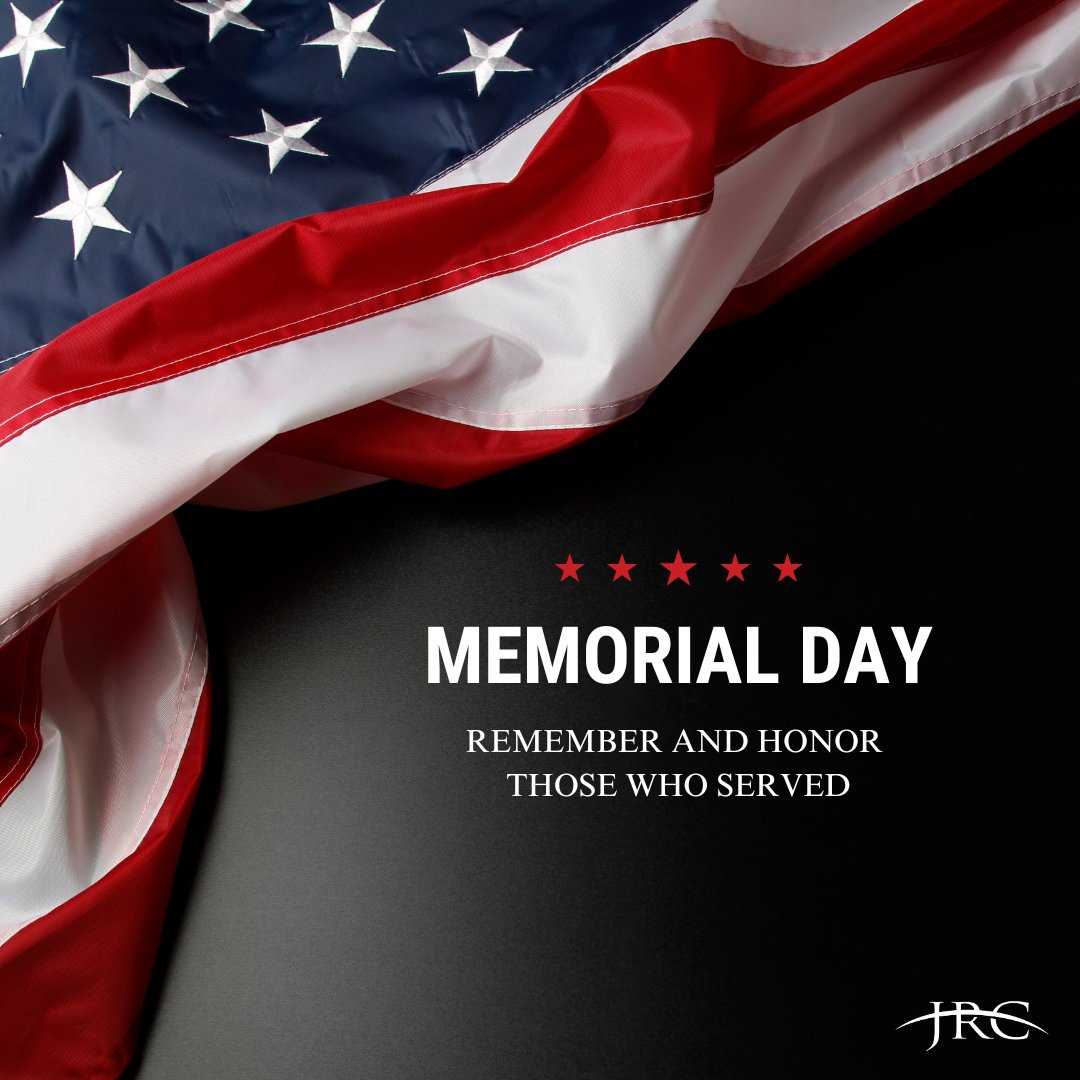 Reflecting on the courage and sacrifice that define this day.

#MemorialDay #JRC