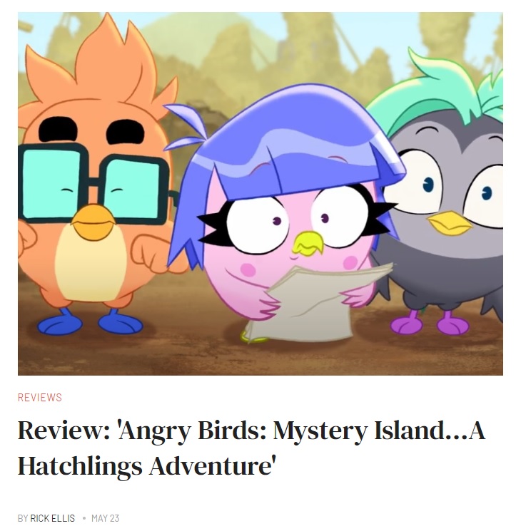 If you are looking for a new, fun viewing choice for your kids, may I recommend the new Amazon Prime Kids series 'Angry Birds: Mystery Island...A Hatchlings Adventure' #AngryBirds