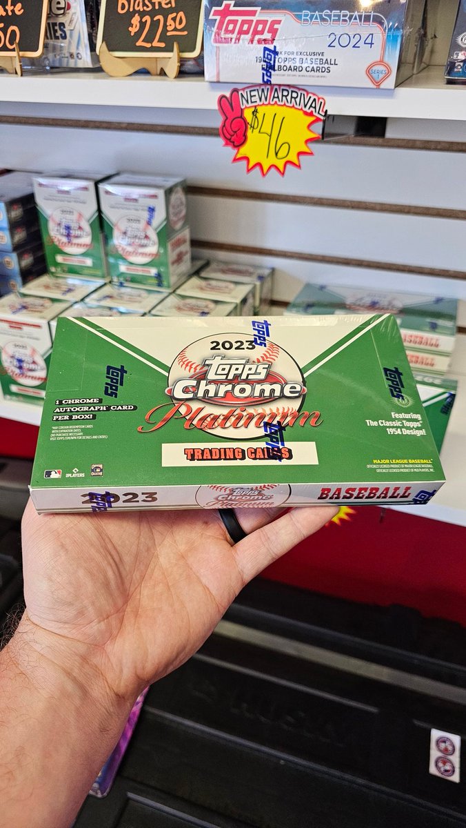 Release week sales have been STRONG!

We want to extend our appreciation by giving away a 2023 Topps Chrome Platinum Anniversary hobby box!

To enter:
Follow <a href="/UndergroundBrks/">Underground Case Breaks</a> 
Like this post
Repost this giveaway!

Tag your friends! Spread the word! Help us grow so we can keep