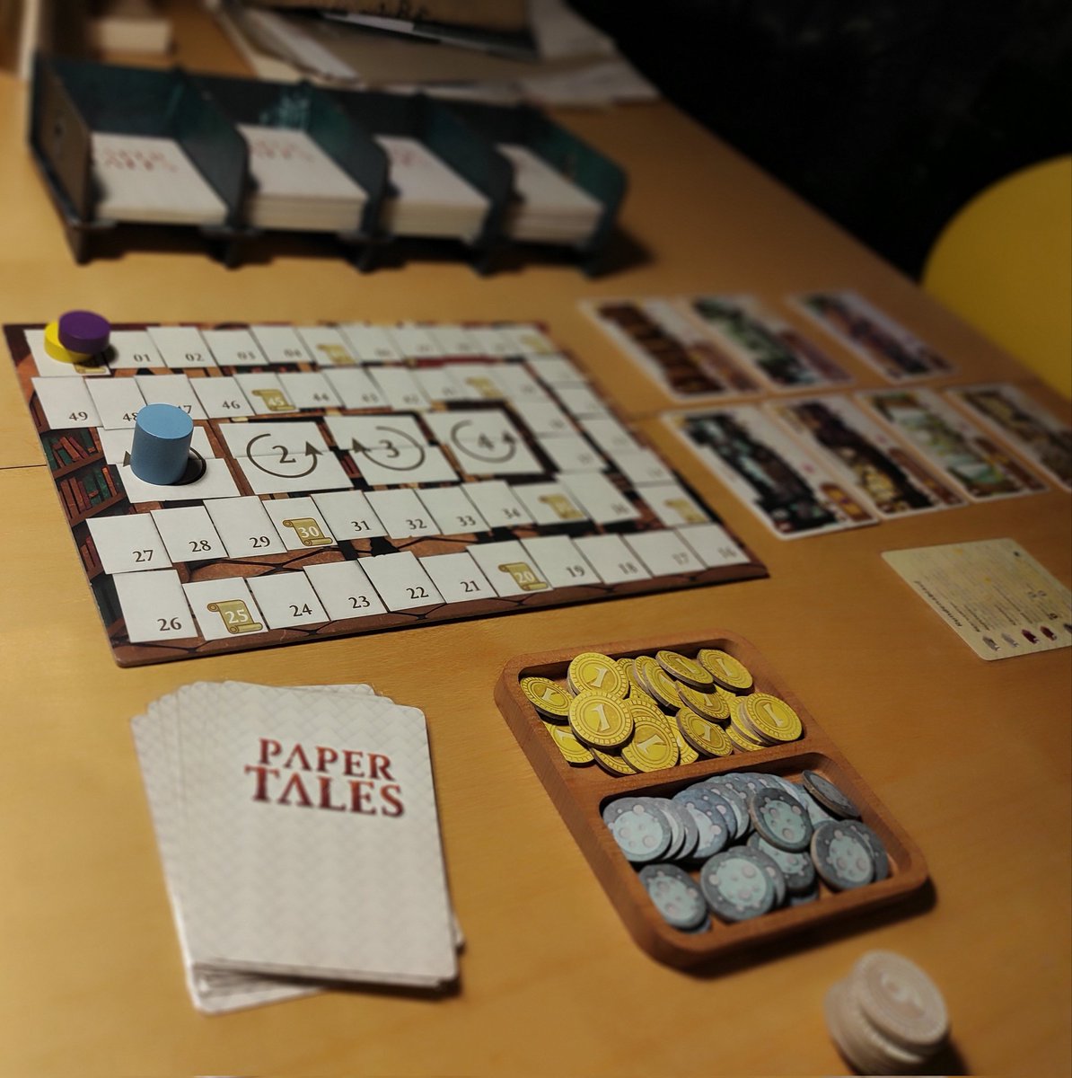 digitaleflaneur's tweet photo. Yeah! Endlich mal wieder mit Frau 🐻 spielen & dann auch noch #PaperTales All-In! Qualitytime!!!
#boardgames https://t.co/AGcn9KFfYn