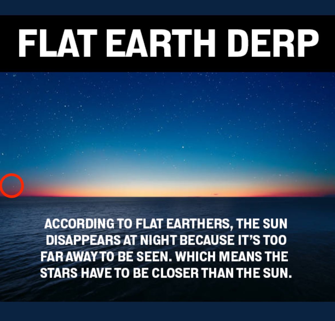 nb613's tweet photo. @FlatEarther48 @JefferyParkins2 What about that one? It's not straight up. Going to make up another nonsense term to explain it? https://t.co/he7nmaWndH