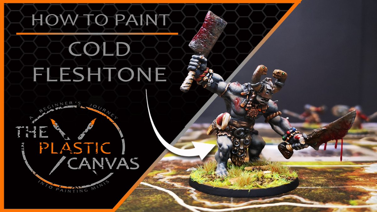PlasticCanvas_'s tweet photo. New painting video is going up on Friday at 2pm EST 📹

In it I'll show you how I create a cold flesh tone

#miniatures #minis #miniaturepainting #boardgames #tabletop #art #painting #paintingminis #paint #coolminiornot #fantasy #fantasyart https://t.co/nYZ53Qtc2G