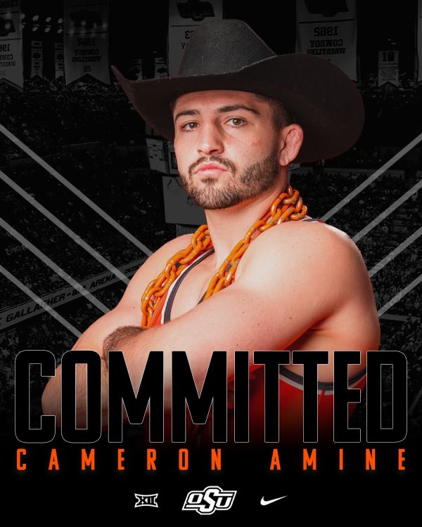 Cowboy Up! Welcome to the family! <a href="/CameronAmine/">Cameron</a> <a href="/CowboyWrestling/">OSU Cowboy Wrestling</a>
