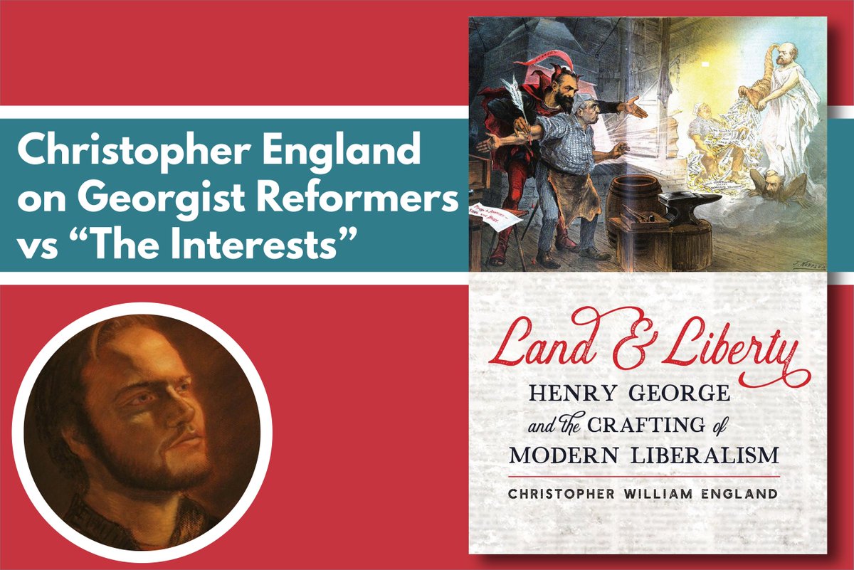 The Henry George Program (@henrygeorgepgm) on Twitter photo New ep! We're talking with <a href="/C_W_England/">Christopher England</a> his history ("Land and Liberty...") and talking about the choices, challenges, and failures of the georgist movement ~1900-1920; what can we learn from this moment in history for today's politics?
LISTEN >>>>>> seethecat.org/ep/2024-05-18.… New ep! We're talking with <a href="/C_W_England/">Christopher England</a> his history ("Land and Liberty...") and talking about the choices, challenges, and failures of the georgist movement ~1900-1920; what can we learn from this moment in history for today's politics?
LISTEN >>>>>> seethecat.org/ep/2024-05-18.…