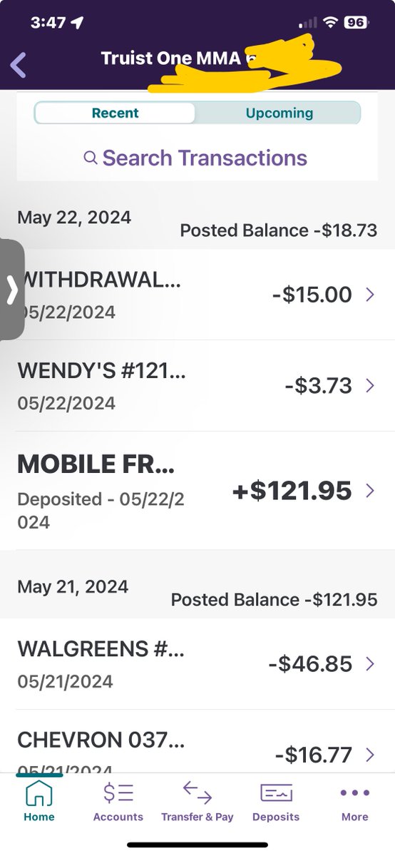 Jadadakid's tweet photo. Quick heads up I’ll save you a lot of stress aggravation and phone calls,
Don’t used @TruistPark @TruistNews banks @ I have a checking n savings account with one debit card n getting charged twice for the same 1 things I got told them they can care less n charge me money for using it even though I haven’t