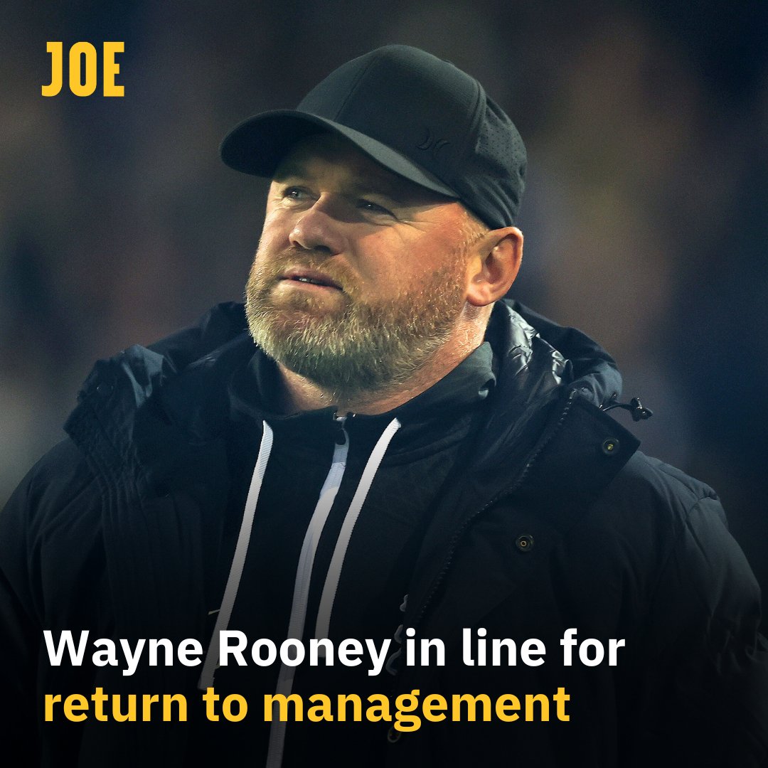 Rooney has been approached over the managerial position Read more: joe.co.uk/news/wayne-roo…