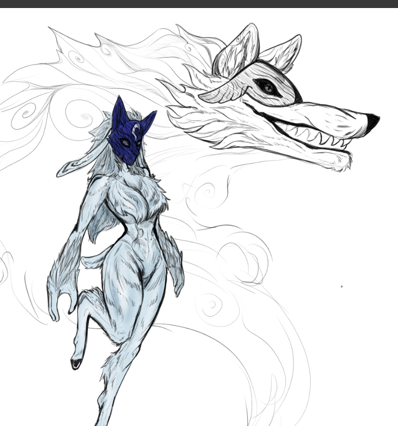MythyCiel's tweet photo. I love kindred :') 
Kindred in my style, wolf isnt done xDDDD. I gotta finish Smolder :')
#leagueoflegends #LoL #kindred #wolfandlamb #kindredLoL #wolf #lamb https://t.co/XZuZysQk9J