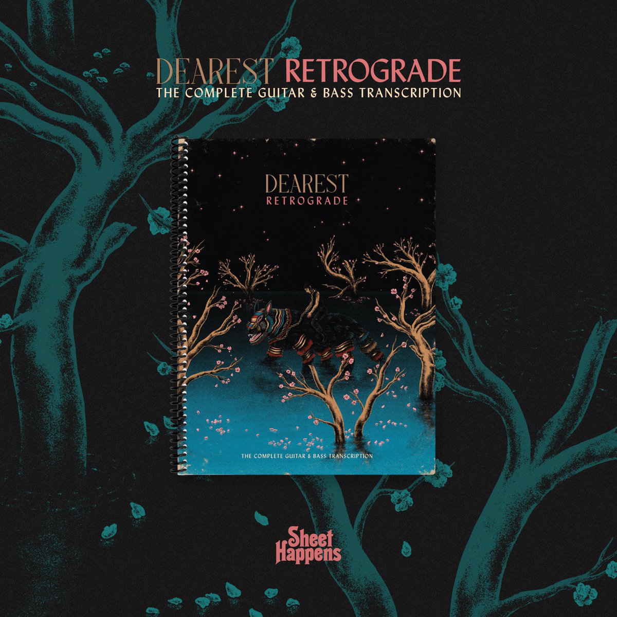 thebanddearest's tweet photo. We're so incredibly proud to announce that the official guitar and bass tabs for our EP 'Retrograde' are now available through @sheethappenspub 🎉
 
Let's get riffin'! 🎸

https://t.co/uTNxEE2KZh https://t.co/FD9mc5NelX