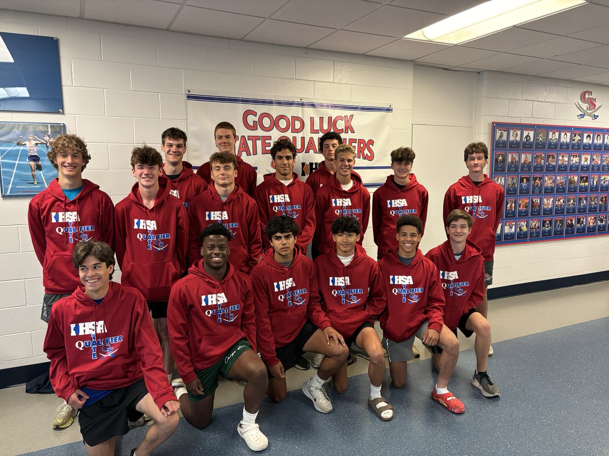 State sendoff for Boys Track and Field. The team begins competition tomorrow at Easter Illinois University in the IHSA Class 2A State meet. Good luck Raiders!