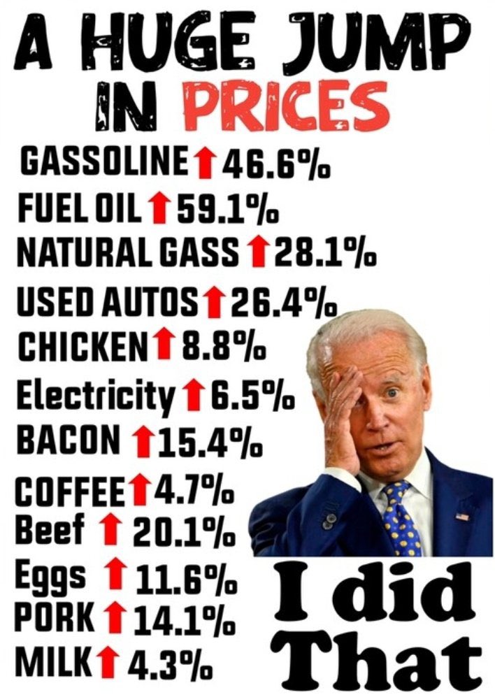 BWWWAAAHAHAHAHA … This is the best that @BidenHQ has 👇🏾 … and it’s PATHETIC! @JoeBiden and his Administration of thugs haven’t built anything. In the 50+ years Biden has been in office, he hasn’t been on the right side of history, nor made a decent decision, EVER! Joe Biden