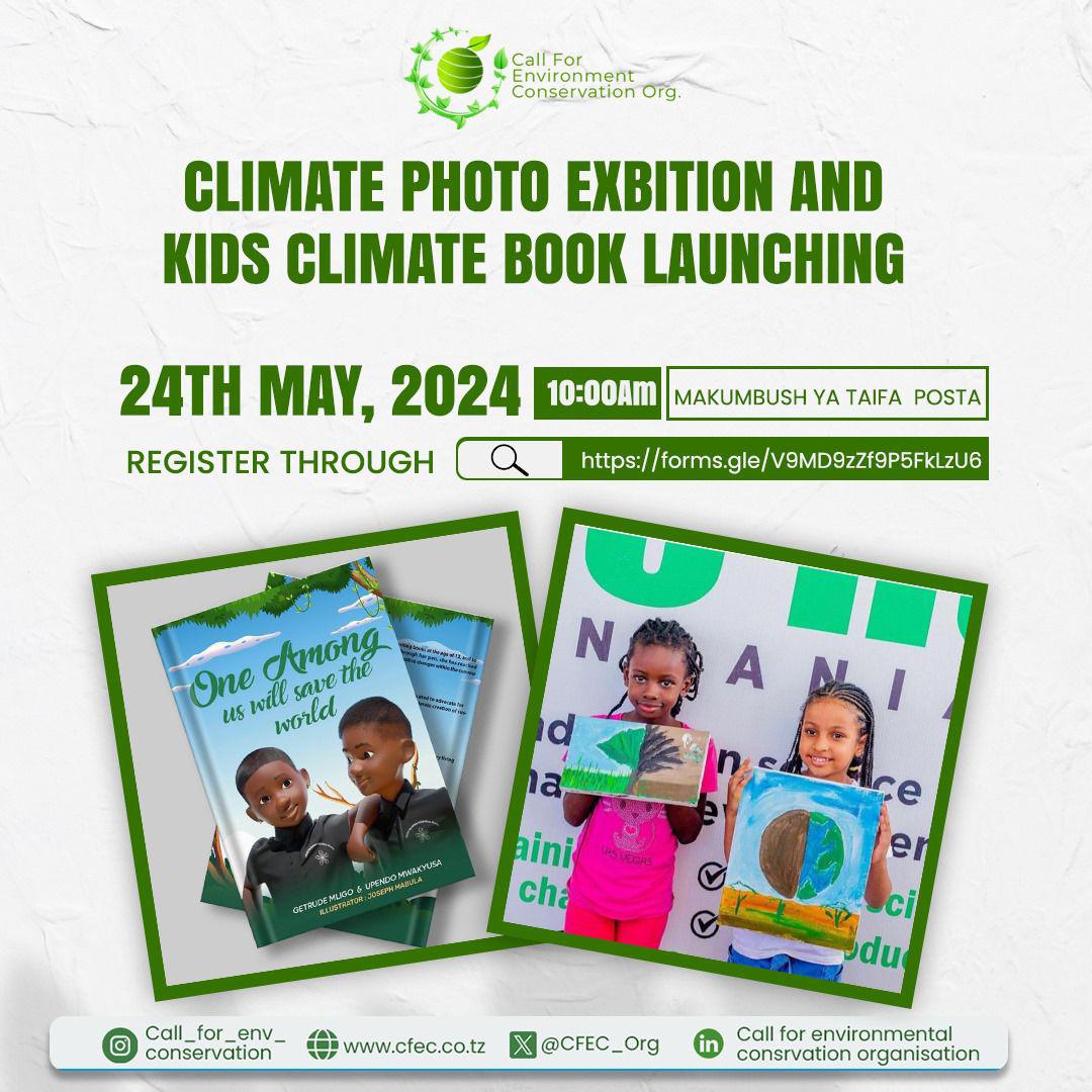 IsackNyaimaga's tweet photo. I will be joining @CFEC_Org on the climate photo Exbition and Kids Climate book launching Event, Earlier Tomorrow!
As one among heroes of Blue economy race and many other climate angles will be there to witness, contribute and represent.
#Youth4Climate #SADCYouth #Kids4Climate https://t.co/LS3mRmUfED