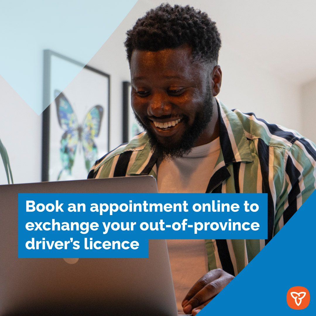 Under the leadership of @fordnation, our government is making it easier & more convenient than ever to exchange an out-of-province or international driver’s licence. Appointments can now be made online at 15 DriveTest locations across Ontario. news.ontario.ca/en/release/100… #onpoli