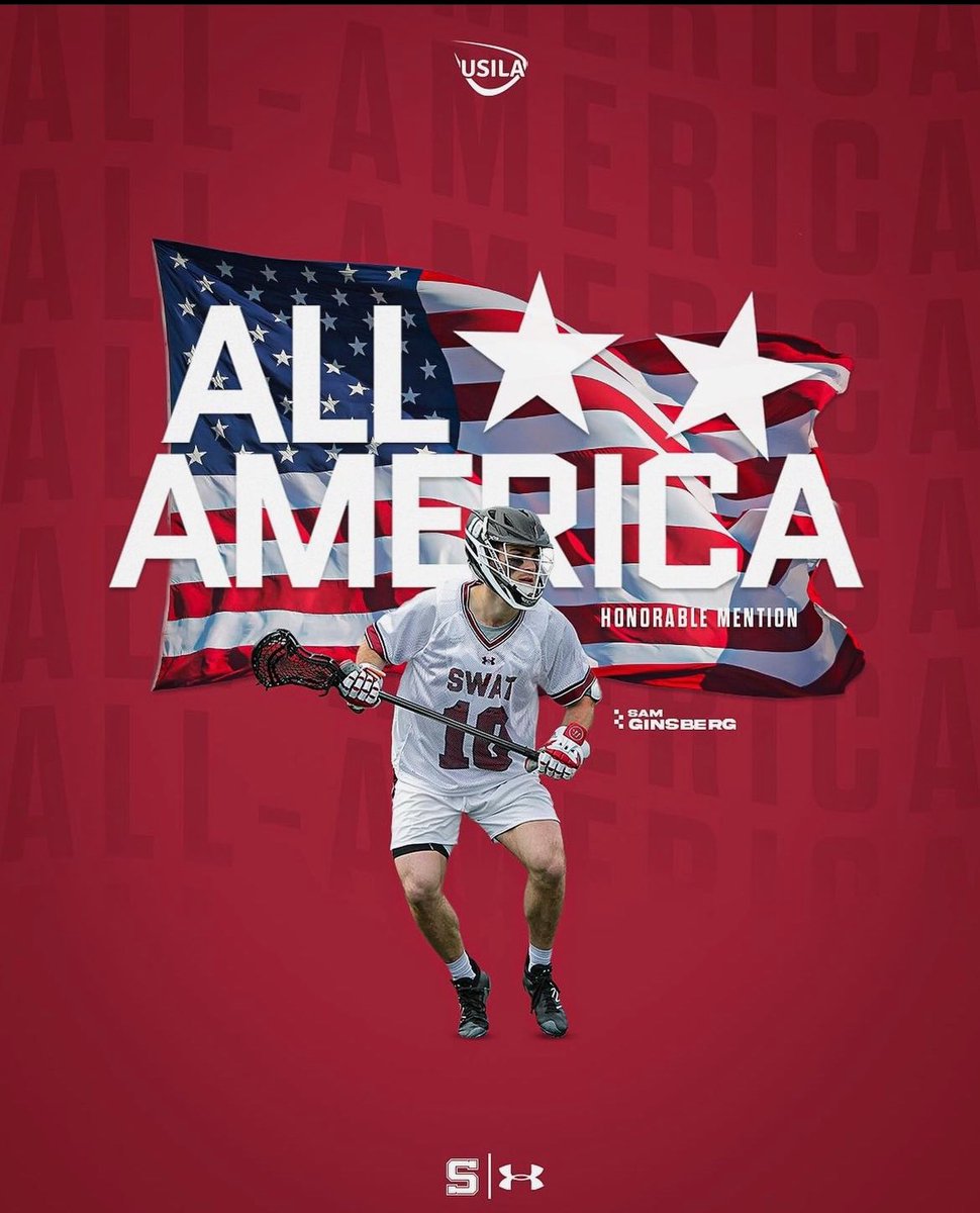 Congrats to Sam Ginsburg for earning honorable mention All American for Swarthmore in lacrosse this year!!

Well done Sam!
#GoRL!!