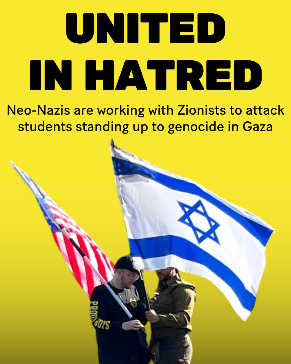 It might come as a surprise that Neo-Nazis and the far right, who have a long record of stoking antisemitism, are joining anti-Palestinian demonstrations, but for those familiar with the long-standing alliance between Zionists and antisemites, this is disturbingly predictable. 🧵