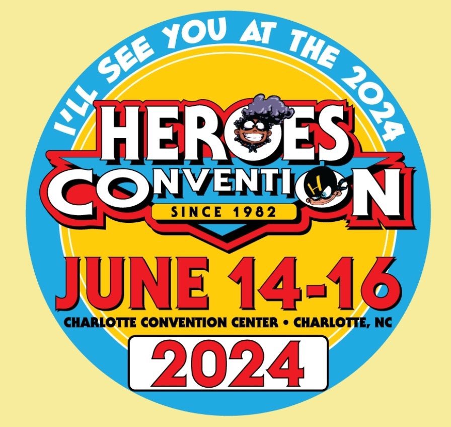 Only 3 weeks until Heroes Con! I splurged for a carpeted booth this year so swing by and give your feet a respite from the concrete floors. Moo and I will be there along with some guests. Look out for news about creator signings coming soon!