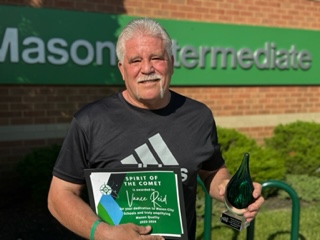 Congratulations to Mrs. Barnes and Mr Reid for being recognized for their dedication, passion and Comet Spirit.  They are amazing paraprofessionals that define what it means to be invested in our school.  We are so lucky to have them both at MI.  #MIStrong <a href="/cooperlearns/">Jonathan Cooper</a>