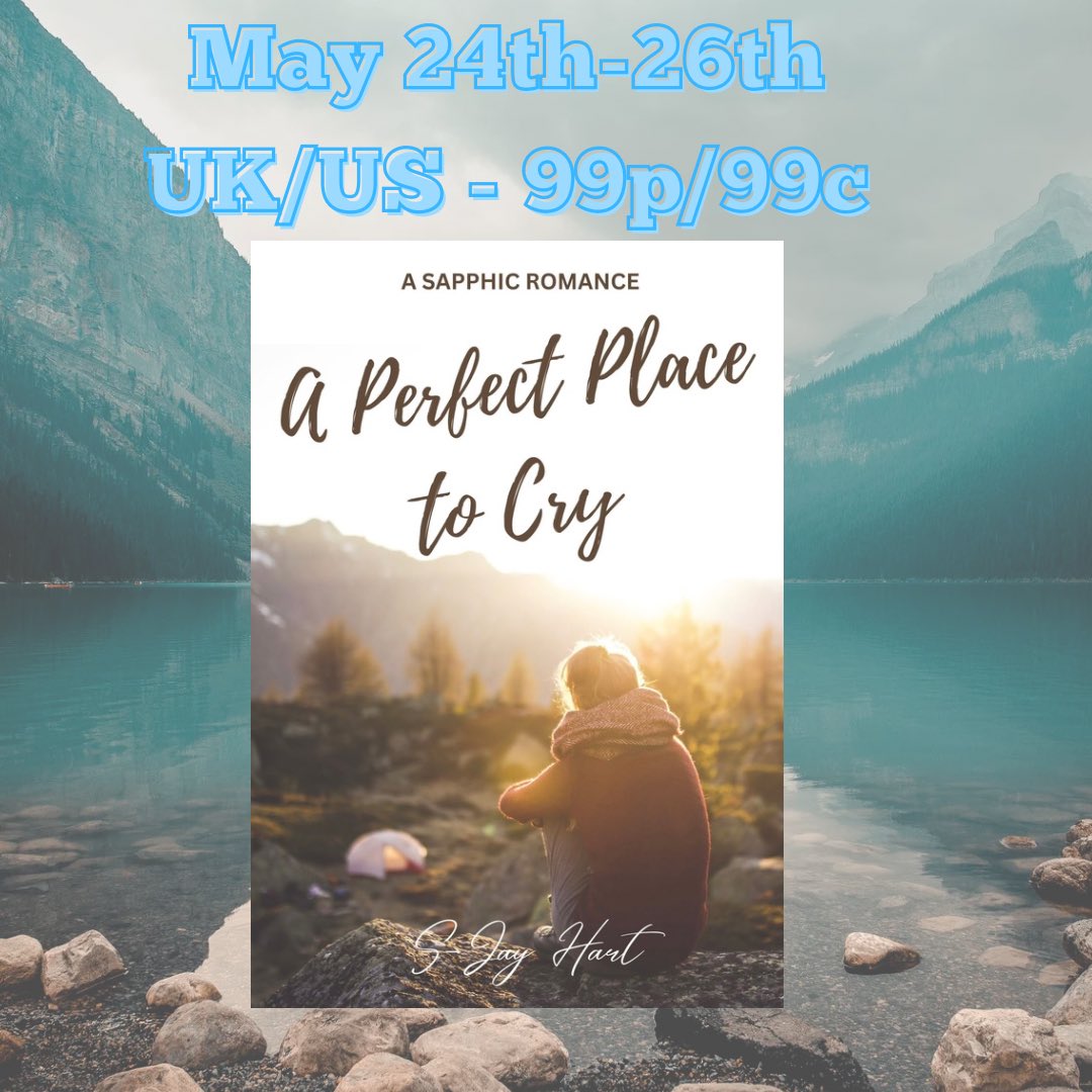 One more sleep!!! To celebrate my weekend away camping with the smalls, I’m throwing A Perfect Place to Cry on sale in the U.K. & US. If you could head on over to Amazon and grab a copy, that would be awesome for both you and me! 💜💜🏕️⛺️