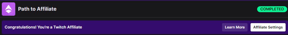 It might not look like much, but I am really proud of myself.
I love streaming, and I love giving my community everything I can <3
Thank you all!❤️
