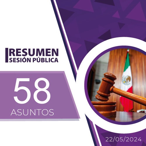 ⚖️La #SalaSuperior del #TribunalElectoral resolvió 58 asuntos, en la sesión pública del 22 de mayo. 👩‍⚖️👨‍⚖️Consulta la información de las sentencias a través del siguiente enlace: te.gob.mx/media/files/re… #TribunalIndependiente #TuTribunal