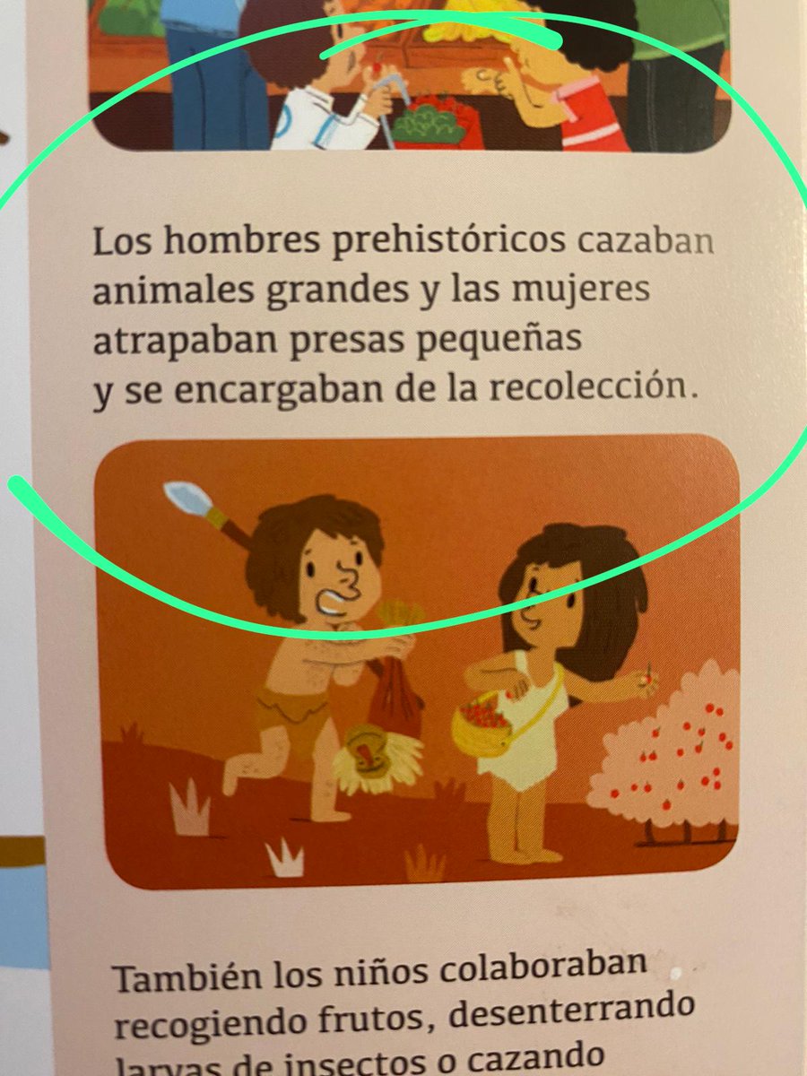 ArtInRuins_'s tweet photo. Perdone, NO.

Esto es lo que les sigue llegando a los pequeños y pequeñas sobre ka Prehistoria.... Lamentable! https://t.co/0mYRu0WZQf