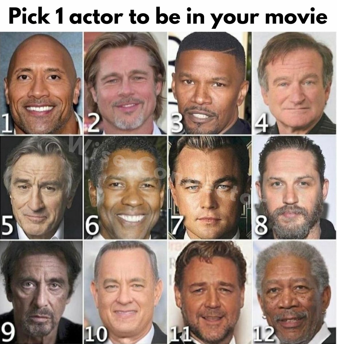 Pick ONE